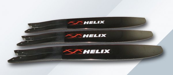 Helix Carbon Fiber 3-Blade Nirvana Rodeo Mini2 Paramotor Propeller 125cm length